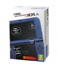 New Nintendo 3DS XL Metallic Blue + NSMB2