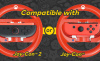 Racing Wheel Attachment Set for Switch 2 (Mario)