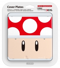 New 3DS Cover Plate 7 (Toad Red)