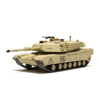 R/C Czołg U.S. M1A1 Abrams Desert Yellow 1/72