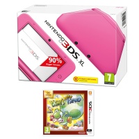 Nintendo 3DS XL Pink + Yoshi's New Island Select