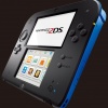 Nintendo 2DS Black & Blue + Mario Kart 7