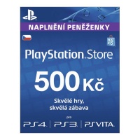 PlayStation Live Cards 500Kč Hang CZ