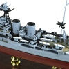 Okręt wojenny 1/700 British Admira-class HMS Hood