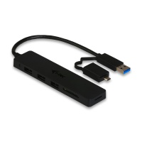 i-tec USB 3.0 HUB 3-Port With Card Reader OTG