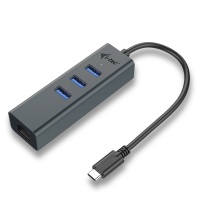i-tec USB-C Metal 3-Port HUB Gigabit Ethernet
