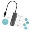 i-tec USB 3.0 Metal Charging HUB 448 4-Port