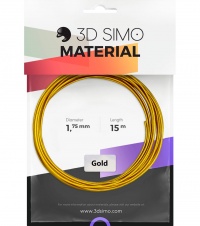 3Dsimo Filament REAL GOLD - złoty 15m