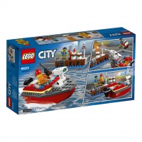 LEGO CITY 60213 Pożar w porcie