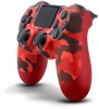 PS4 DualShock 4 Wireless Cont. V2 Red Camouflage