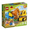 LEGO DUPLO 10812 Ciężarówka i koparka