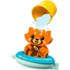 LEGO DUPLO 10964 Zabawa w kąpieli: pływająca czerwona panda