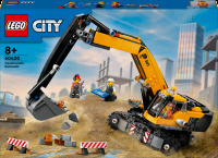 LEGO CITY 60420 Żółta koparka