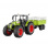 Traktor CLAAS na dálkové ovládání s přívěsem