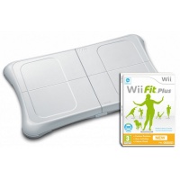 Wii Wii Fit Plus With Board White